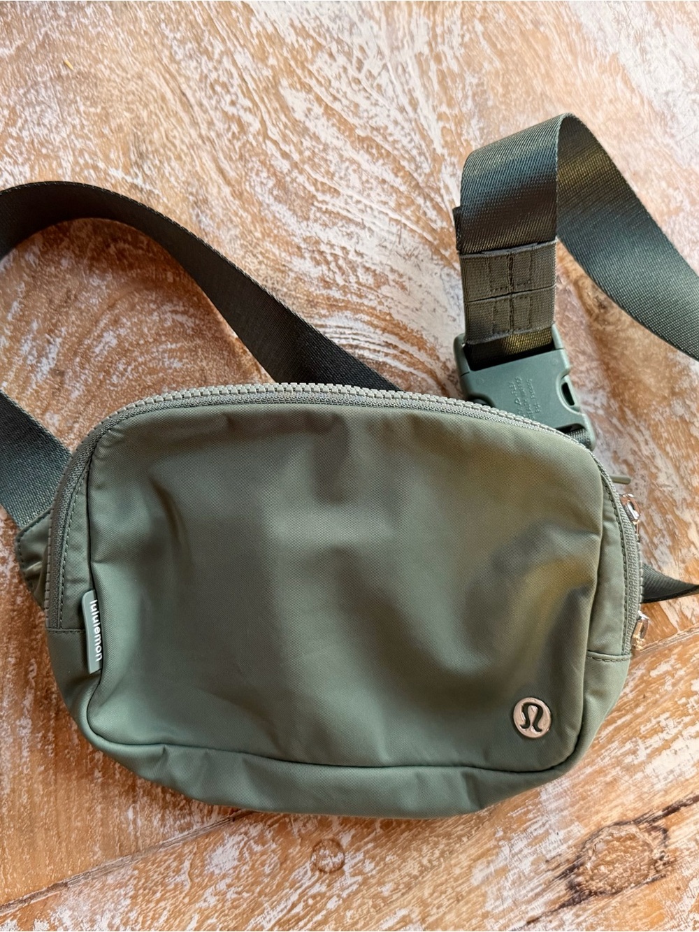 lululemon athletica Olive Green Crossbody Bag
